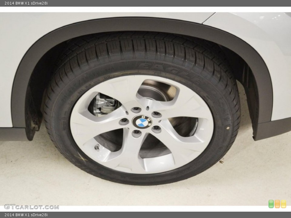 2014 BMW X1 sDrive28i Wheel and Tire Photo #80523559