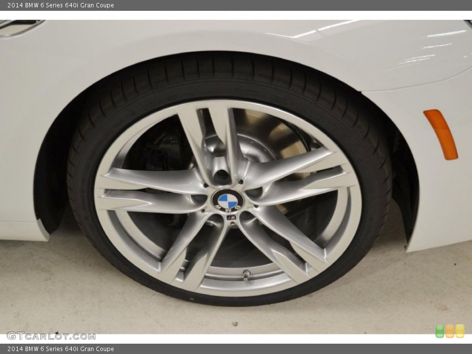2014 BMW 6 Series 640i Gran Coupe Wheel and Tire Photo #80523775