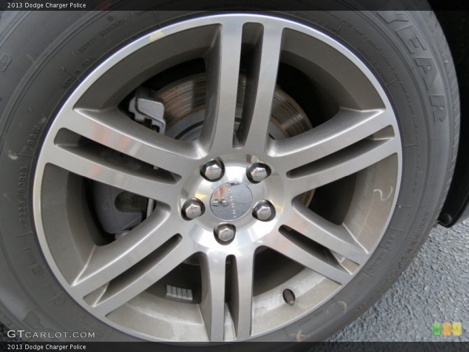 2013 Dodge Charger Police Wheel and Tire Photo #80524150