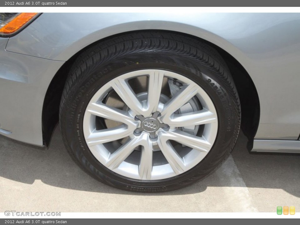 2012 Audi A6 3.0T quattro Sedan Wheel and Tire Photo #80524477