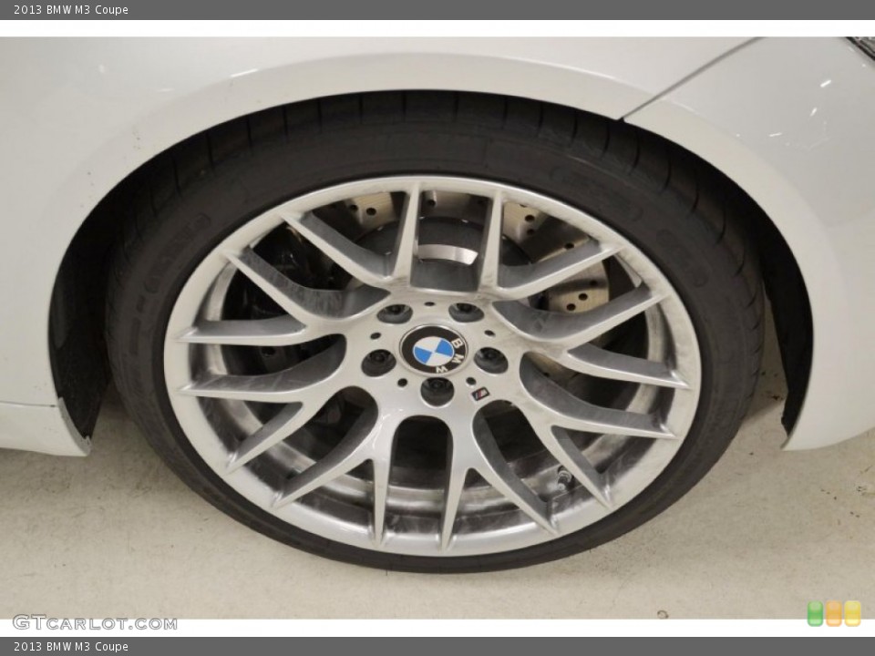 2013 BMW M3 Coupe Wheel and Tire Photo #80525665