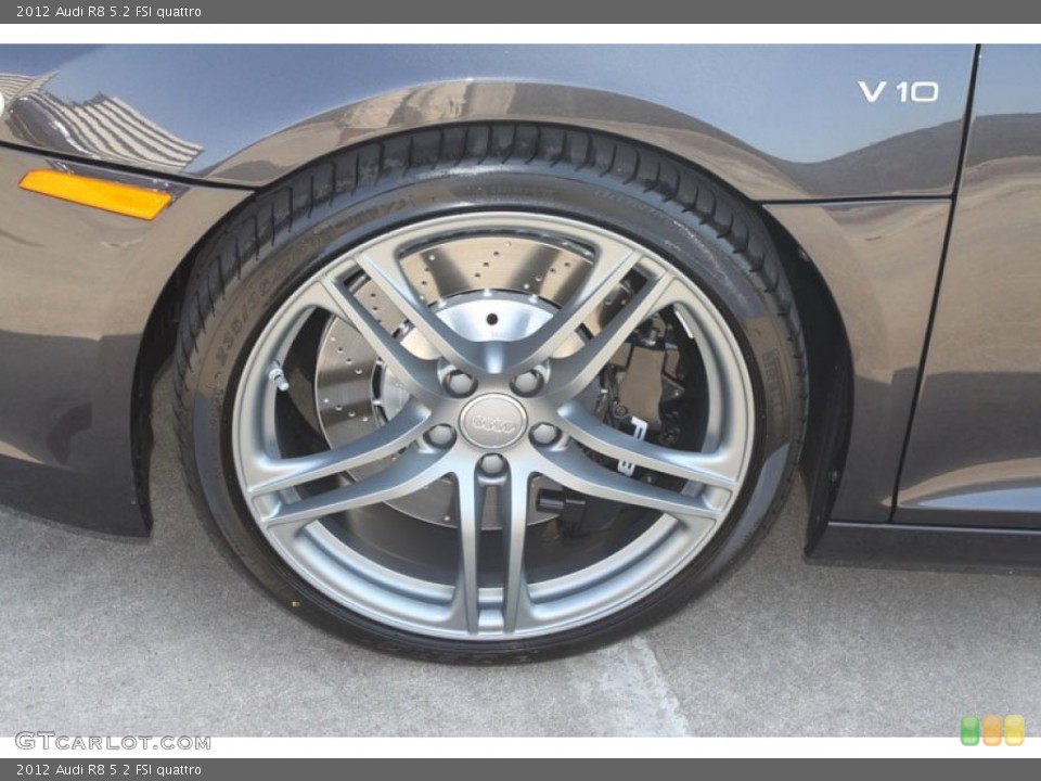 2012 Audi R8 5.2 FSI quattro Wheel and Tire Photo #80525890