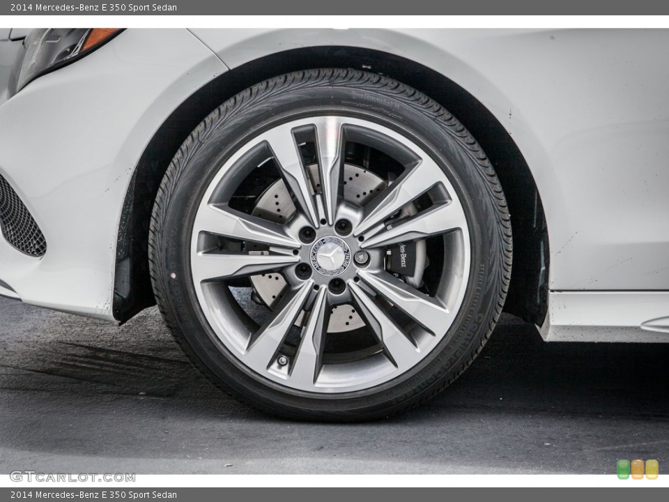 2014 Mercedes-Benz E 350 Sport Sedan Wheel and Tire Photo #80528036