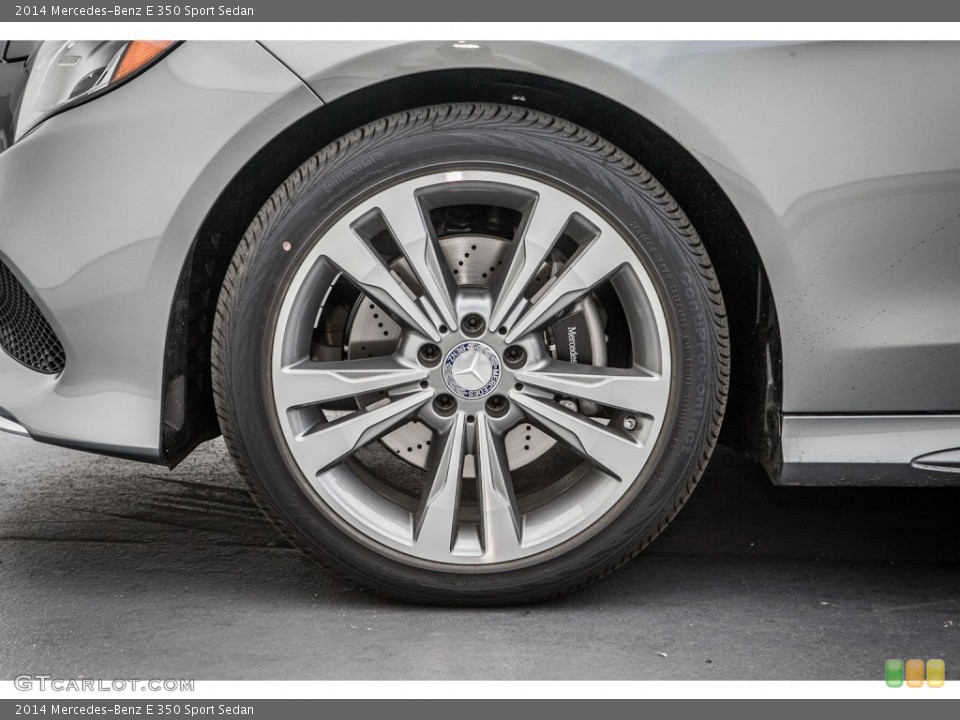 2014 Mercedes-Benz E 350 Sport Sedan Wheel and Tire Photo #80528668