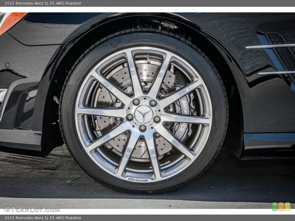 2013 Mercedes-Benz SL 63 AMG Roadster Wheel and Tire Photo #80529781