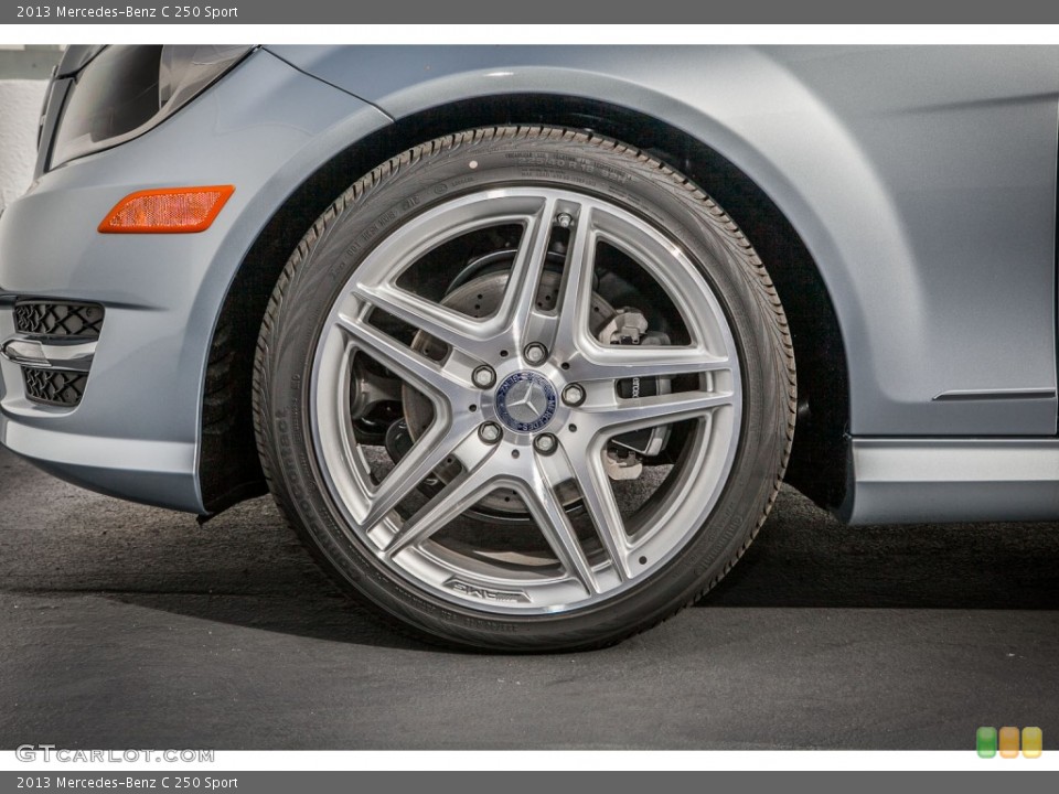 2013 Mercedes-Benz C 250 Sport Wheel and Tire Photo #80530094