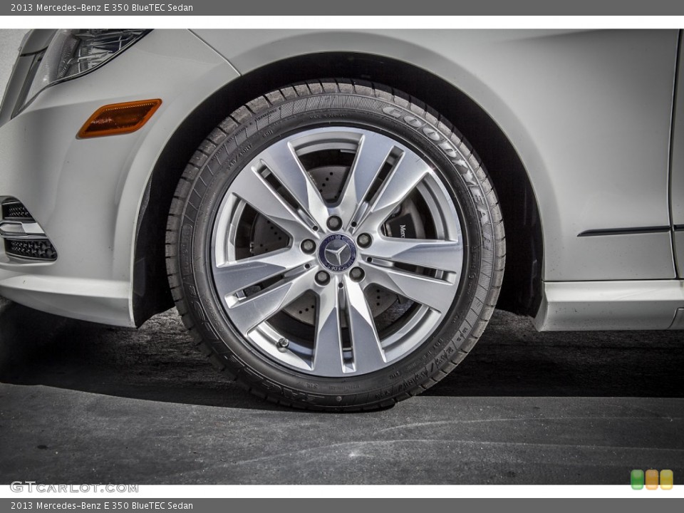 2013 Mercedes-Benz E 350 BlueTEC Sedan Wheel and Tire Photo #80530930