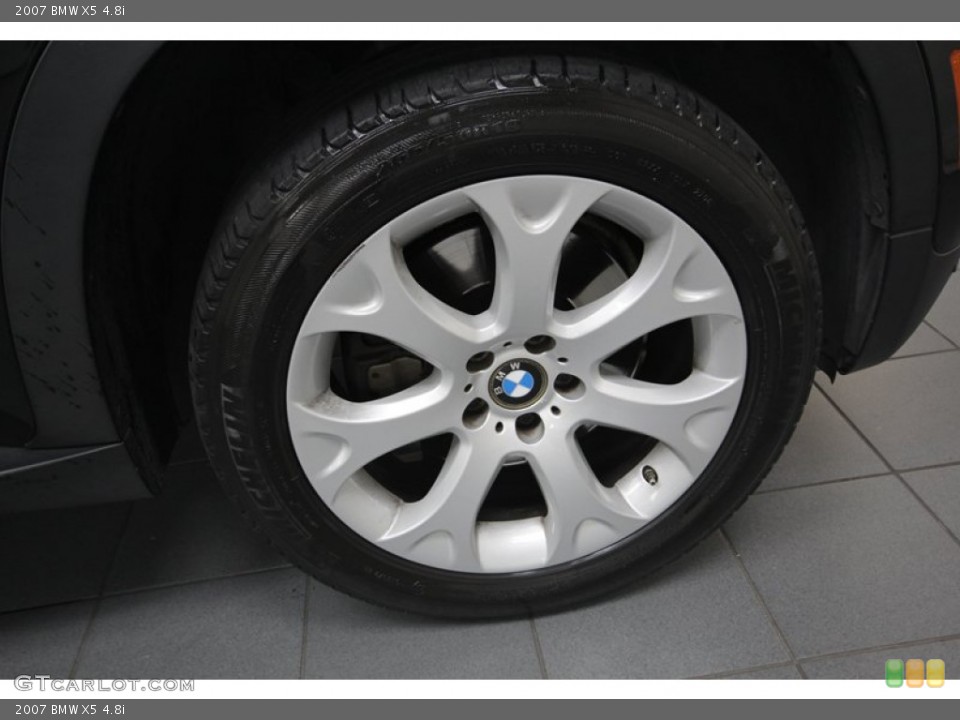 2007 BMW X5 4.8i Wheel and Tire Photo #80537239