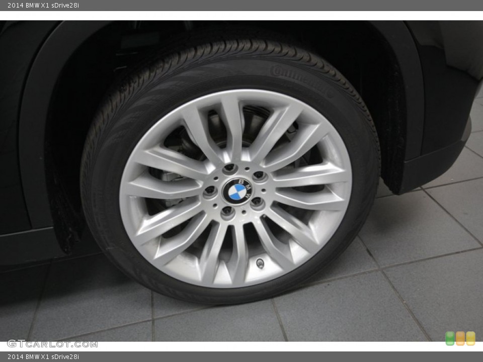 2014 BMW X1 sDrive28i Wheel and Tire Photo #80537719