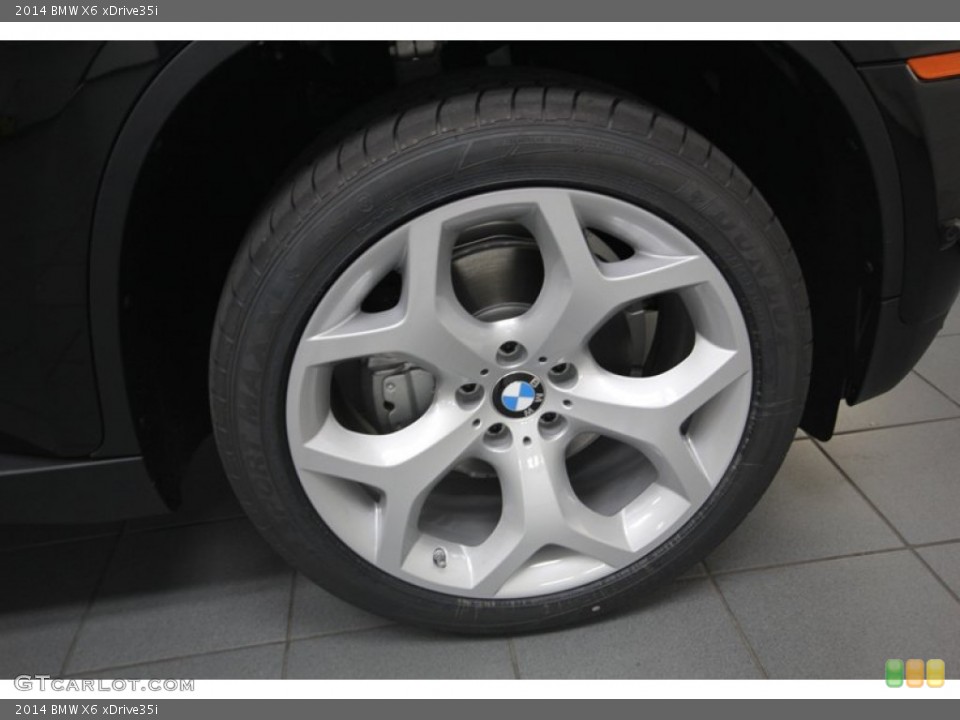 2014 BMW X6 xDrive35i Wheel and Tire Photo #80537902