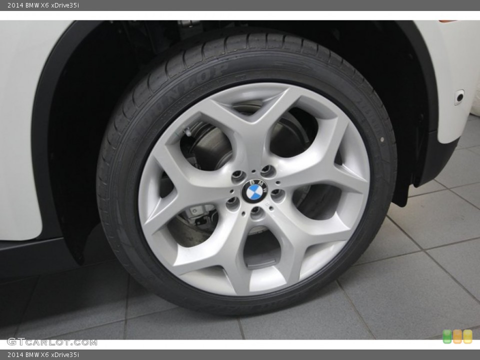 2014 BMW X6 xDrive35i Wheel and Tire Photo #80538004