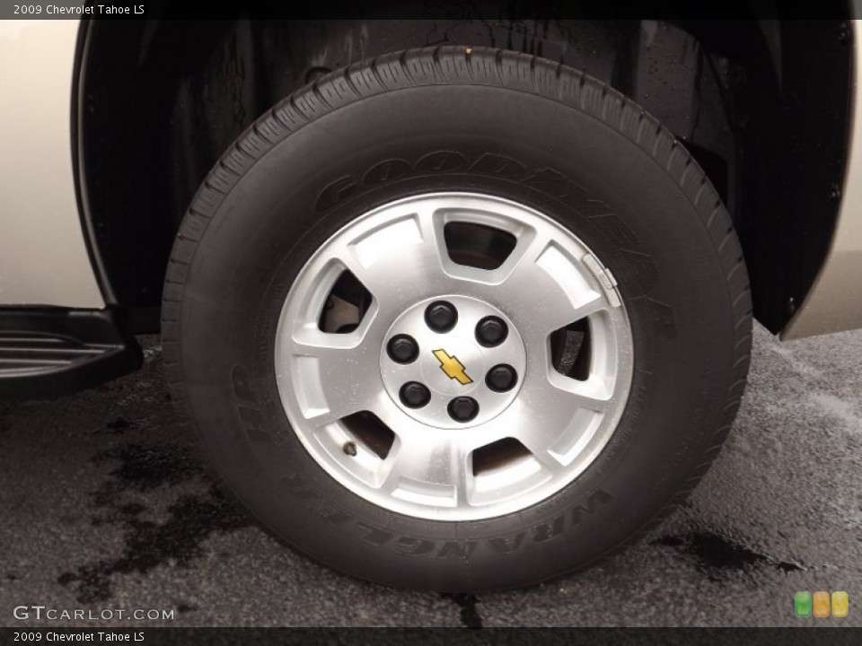 2009 Chevrolet Tahoe LS Wheel and Tire Photo #80541099