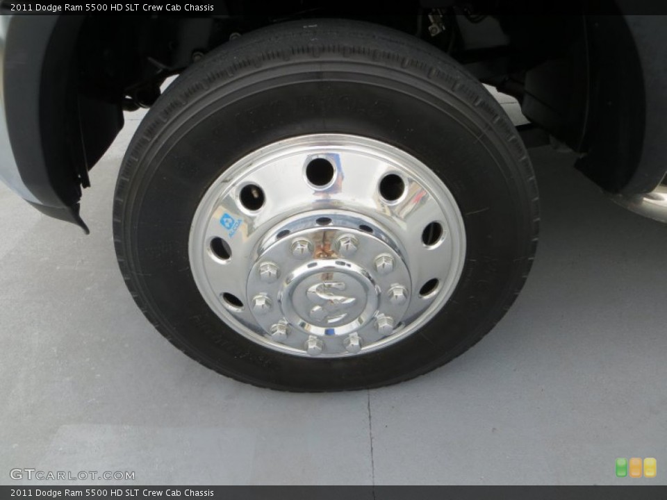 2011 Dodge Ram 5500 HD SLT Crew Cab Chassis Wheel and Tire Photo #80542124
