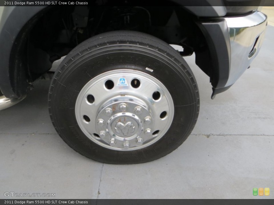 2011 Dodge Ram 5500 HD SLT Crew Cab Chassis Wheel and Tire Photo #80542201