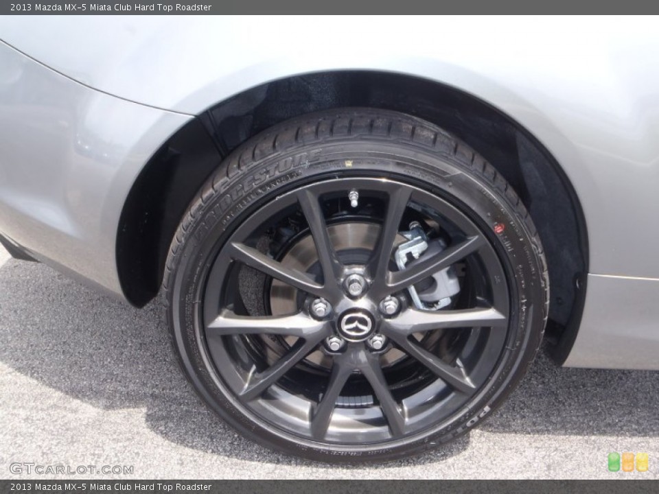 2013 Mazda MX-5 Miata Club Hard Top Roadster Wheel and Tire Photo #80542459
