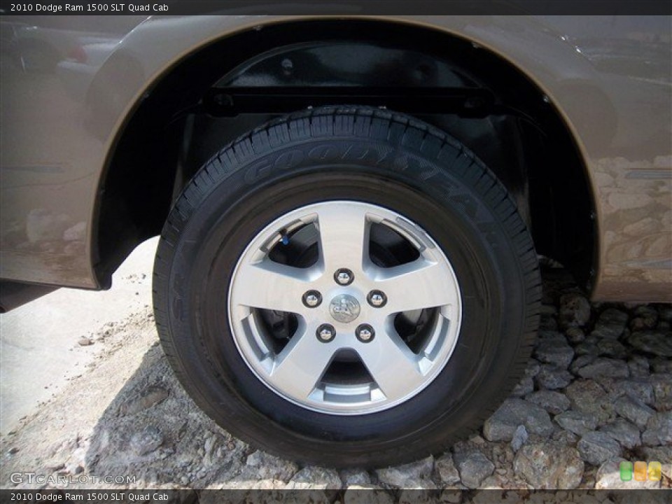 2010 Dodge Ram 1500 SLT Quad Cab Wheel and Tire Photo #80543345