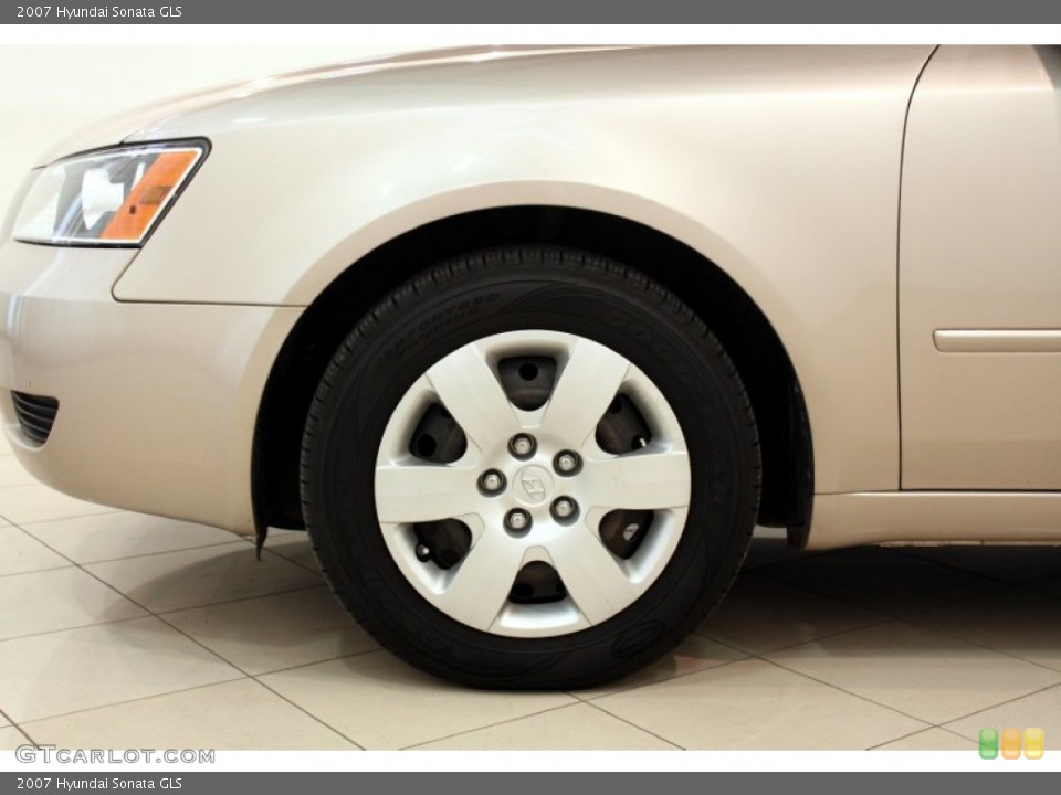 2007 Hyundai Sonata GLS Wheel and Tire Photo #80547688