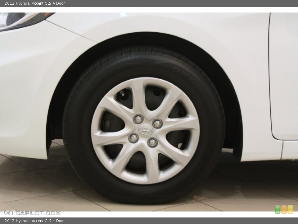 2012 Hyundai Accent GLS 4 Door Wheel and Tire Photo #80548828