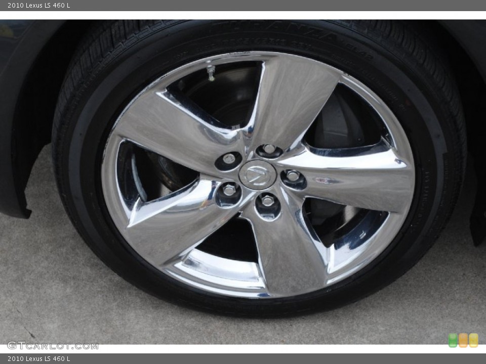 2010 Lexus LS 460 L Wheel and Tire Photo #80552116