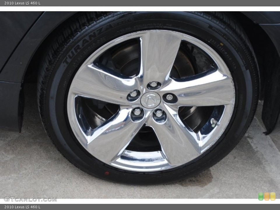 2010 Lexus LS 460 L Wheel and Tire Photo #80552153