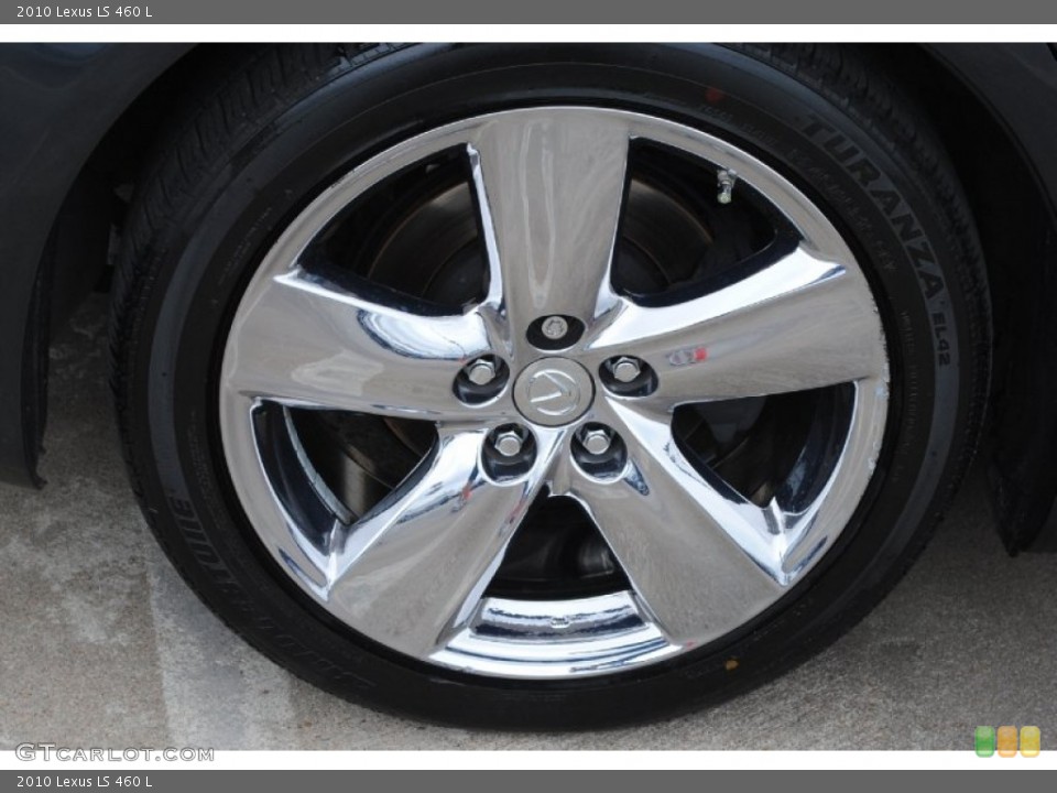2010 Lexus LS 460 L Wheel and Tire Photo #80552254
