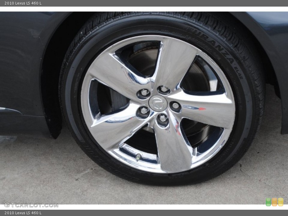 2010 Lexus LS 460 L Wheel and Tire Photo #80552302