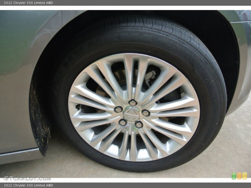 2012 Chrysler 300 Limited AWD Wheel and Tire Photo #80560531