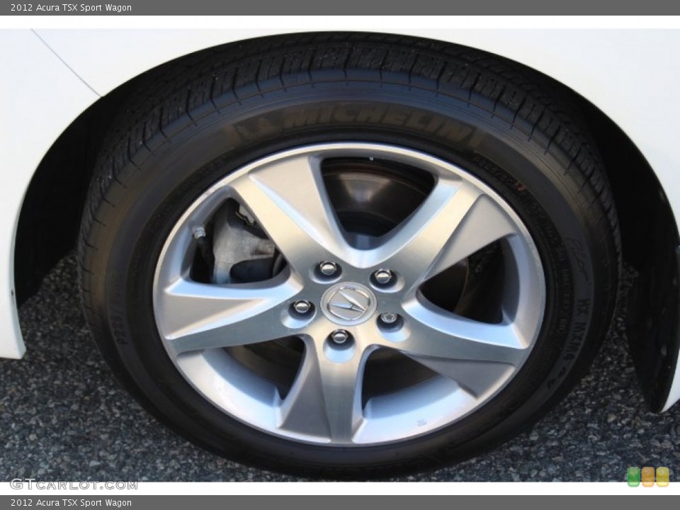 2012 Acura TSX Sport Wagon Wheel and Tire Photo #80561951