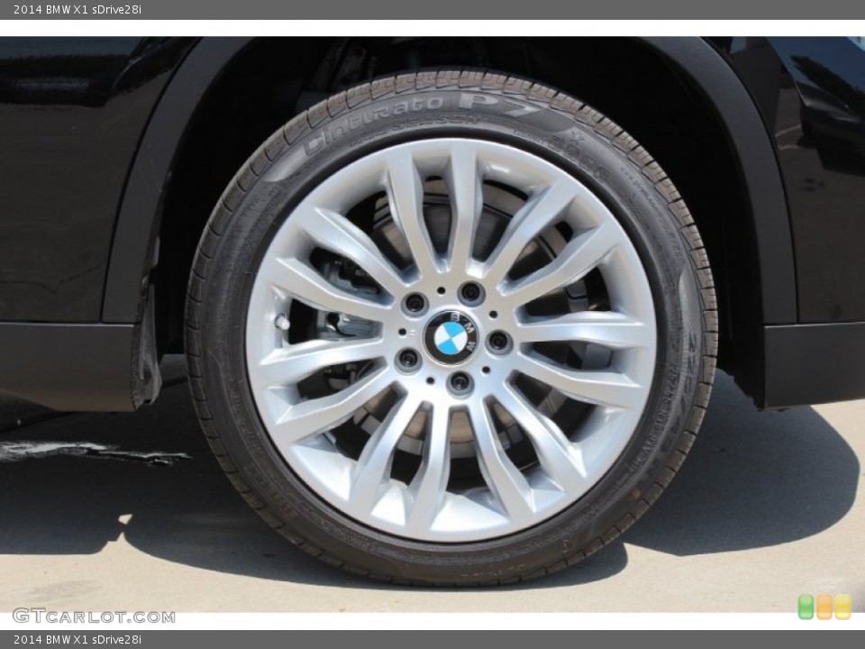 2014 BMW X1 sDrive28i Wheel and Tire Photo #80565447
