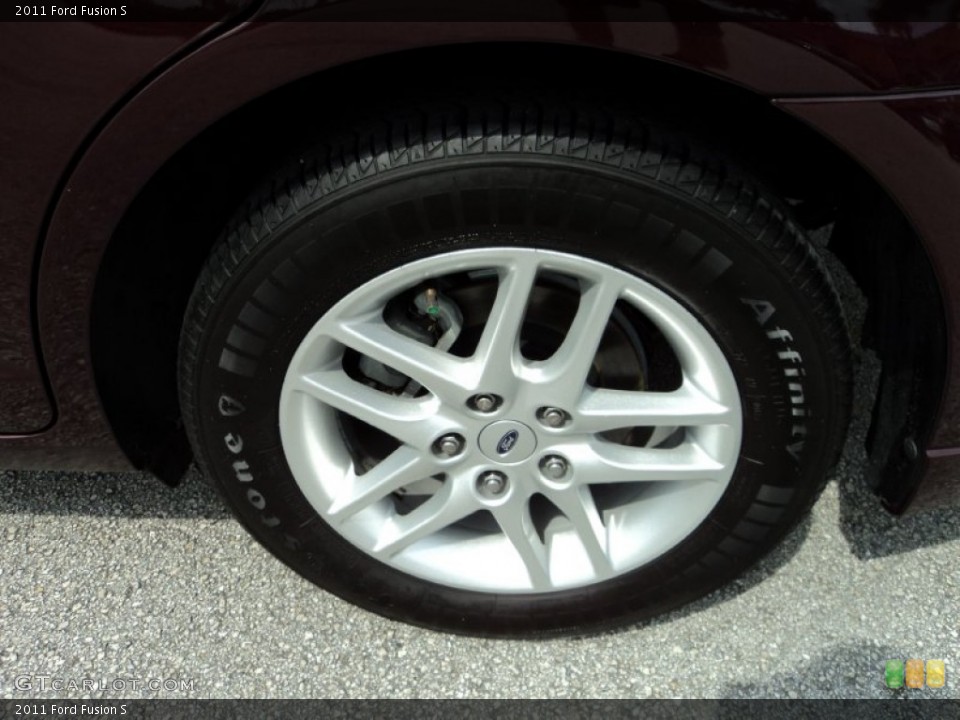 2011 Ford Fusion S Wheel and Tire Photo #80566091