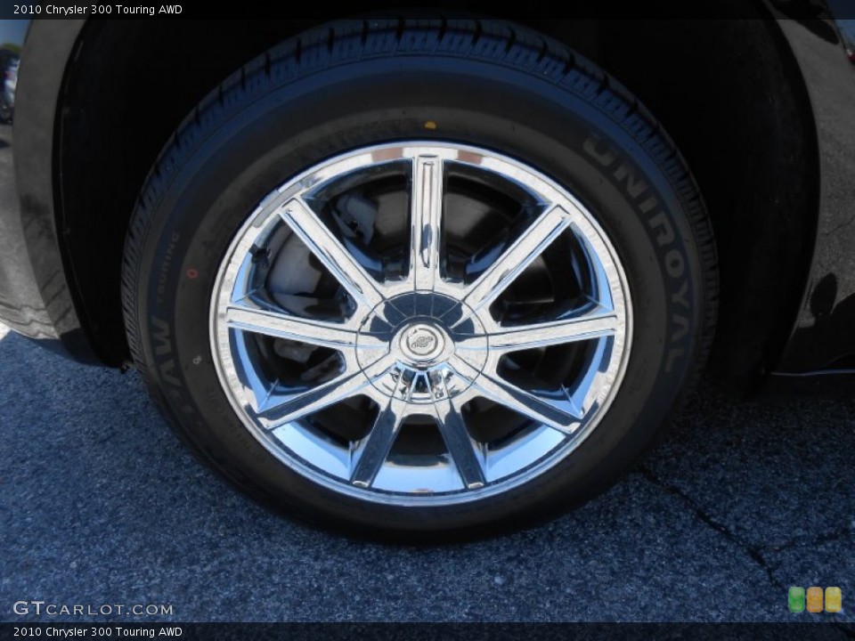 2010 Chrysler 300 Touring AWD Wheel and Tire Photo #80566572