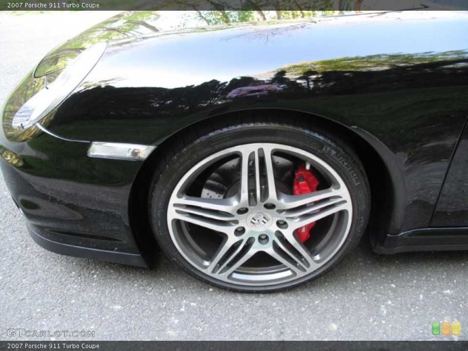 2007 Porsche 911 Turbo Coupe Wheel and Tire Photo #80570422