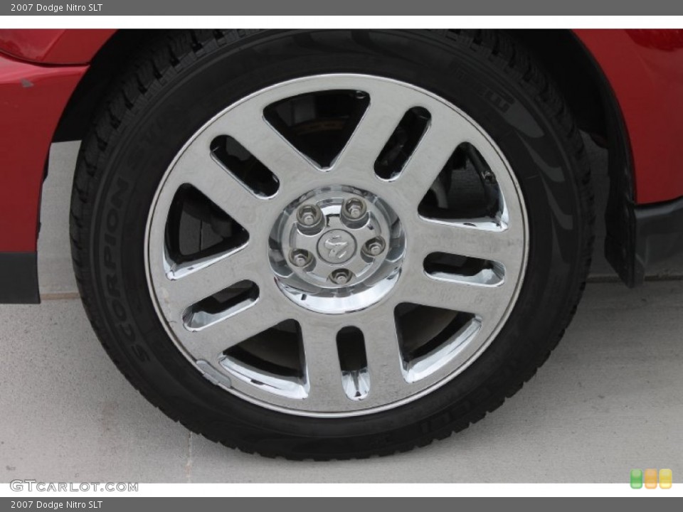 2007 Dodge Nitro SLT Wheel and Tire Photo #80571945