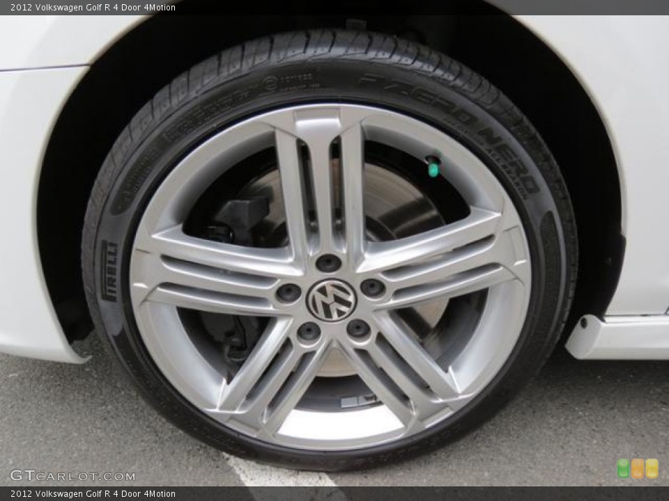 2012 Volkswagen Golf R 4 Door 4Motion Wheel and Tire Photo #80572477