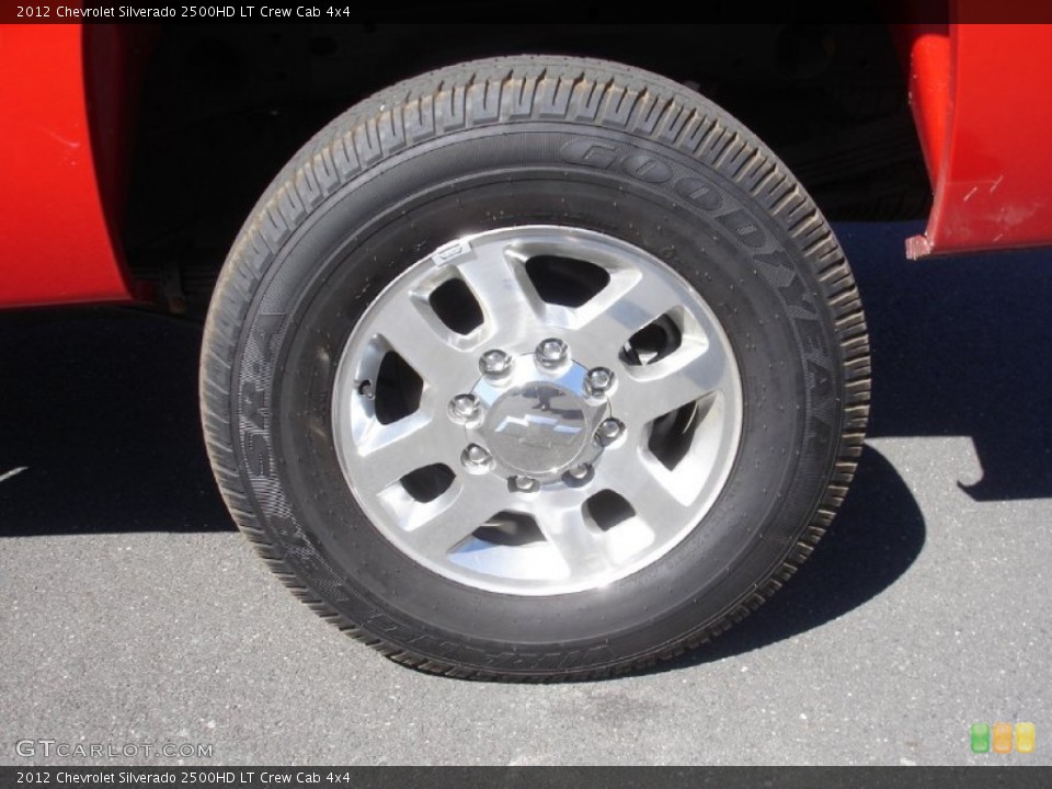 2012 Chevrolet Silverado 2500HD LT Crew Cab 4x4 Wheel and Tire Photo #80576986