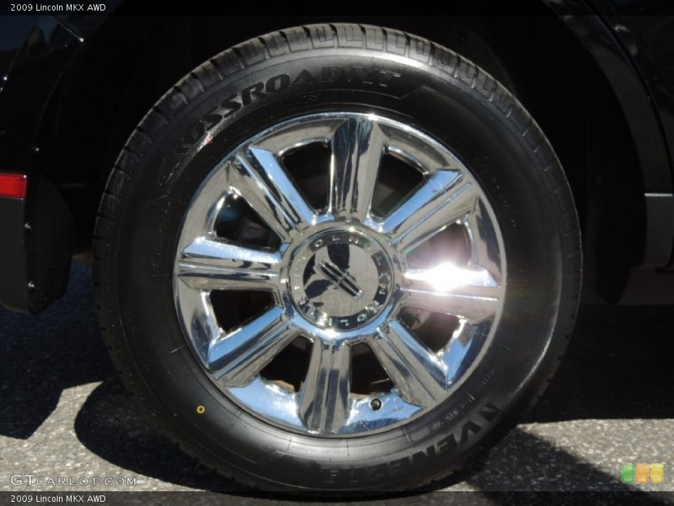 2009 Lincoln MKX AWD Wheel and Tire Photo #80577480