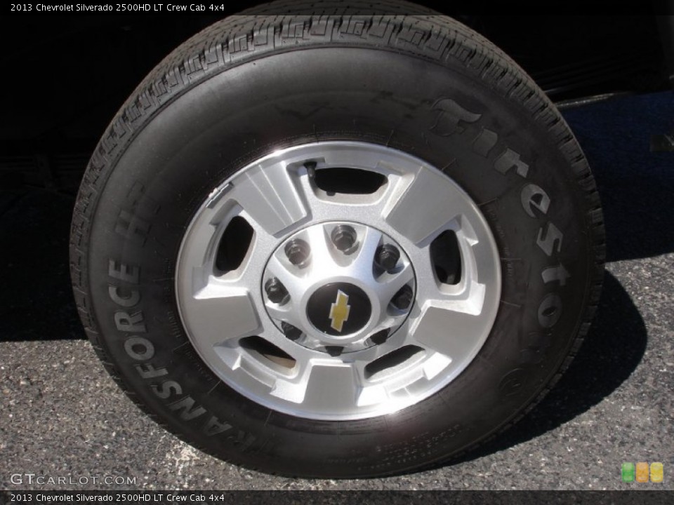 2013 Chevrolet Silverado 2500HD LT Crew Cab 4x4 Wheel and Tire Photo #80578150