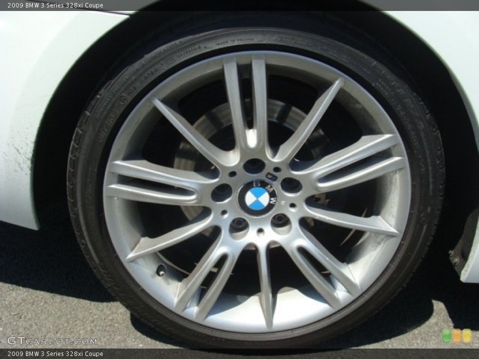 2009 BMW 3 Series 328xi Coupe Wheel and Tire Photo #80584927