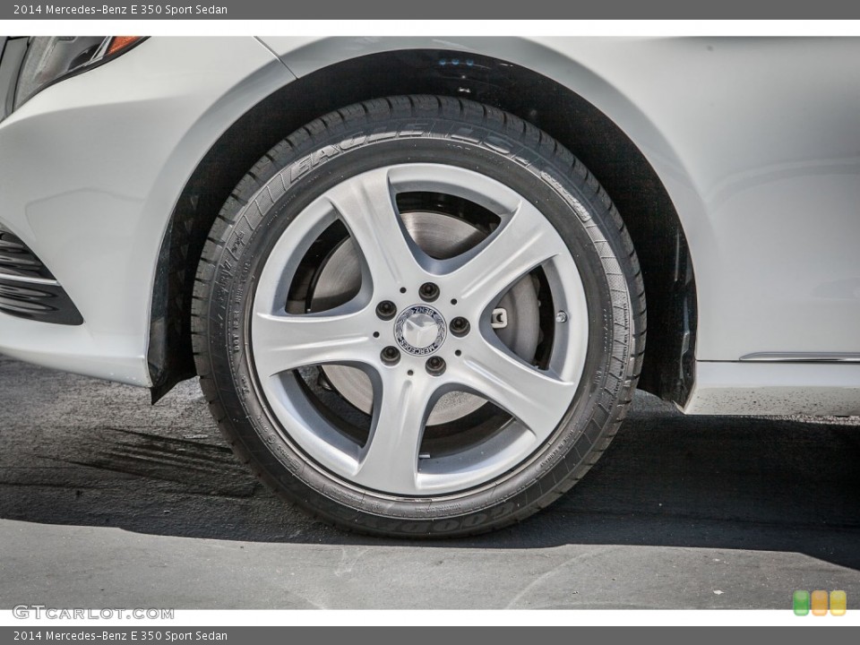 2014 Mercedes-Benz E 350 Sport Sedan Wheel and Tire Photo #80585006