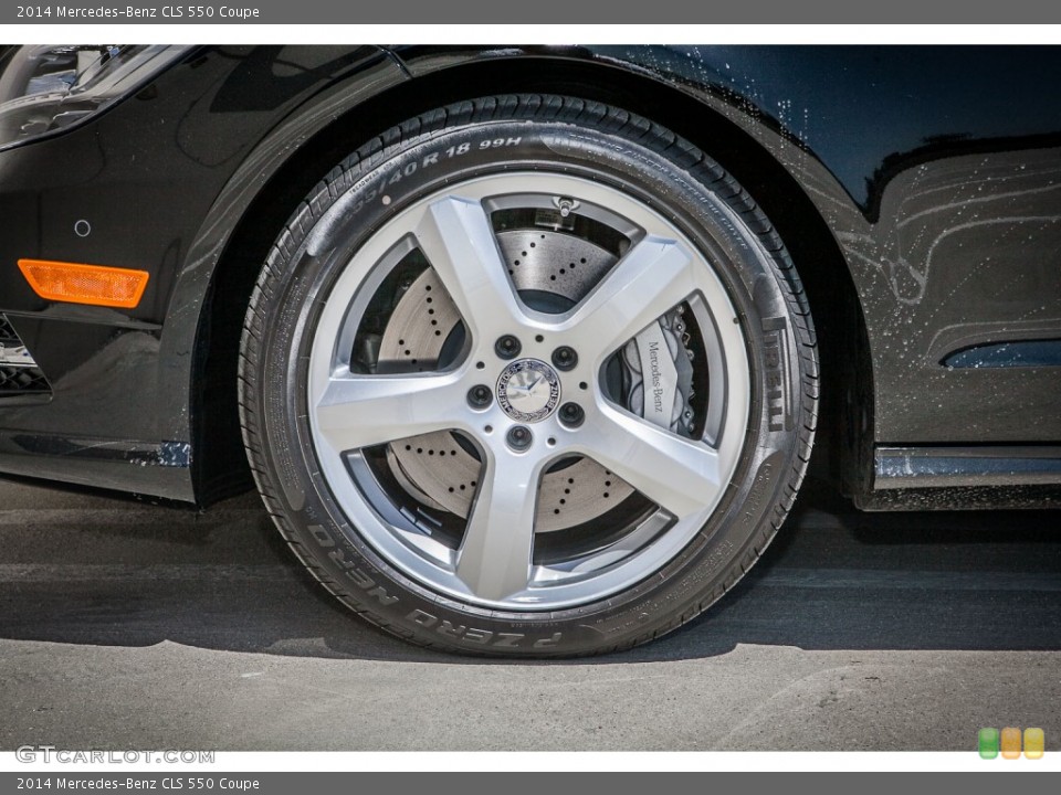2014 Mercedes-Benz CLS 550 Coupe Wheel and Tire Photo #80585308