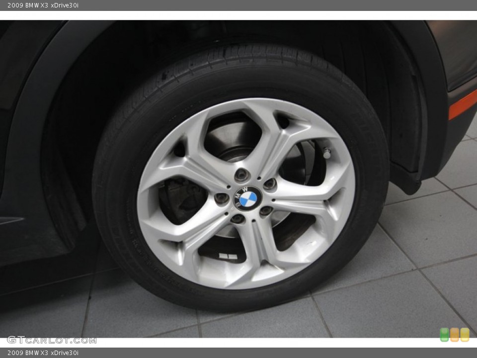 2009 BMW X3 xDrive30i Wheel and Tire Photo #80590084