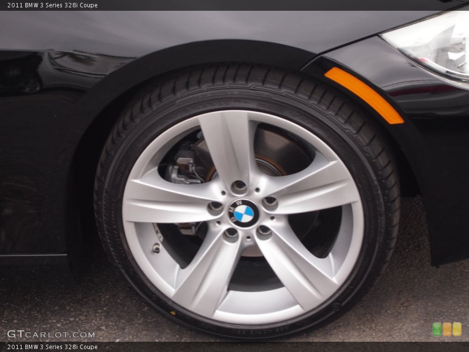 2011 BMW 3 Series 328i Coupe Wheel and Tire Photo #80590761