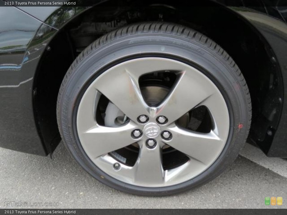 2013 Toyota Prius Persona Series Hybrid Wheel and Tire Photo #80595544
