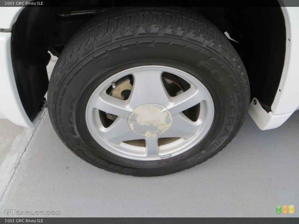2003 GMC Envoy SLE Wheel and Tire Photo #80598000