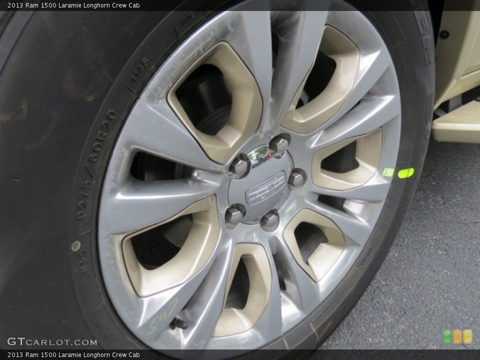 2013 Ram 1500 Laramie Longhorn Crew Cab Wheel and Tire Photo #80598849