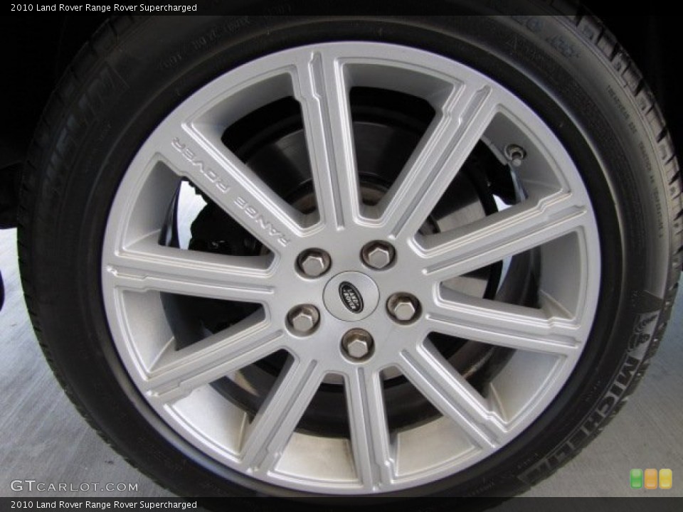 2010 Land Rover Range Rover Supercharged Wheel and Tire Photo #80601765