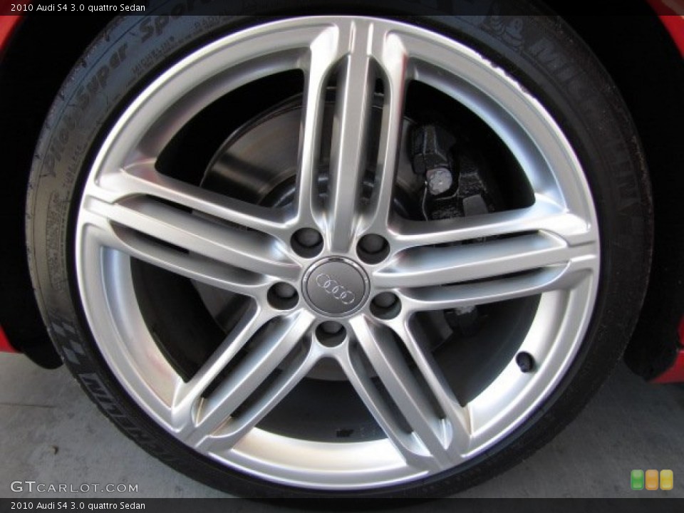 2010 Audi S4 3.0 quattro Sedan Wheel and Tire Photo #80603065