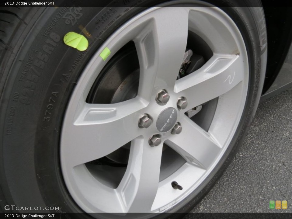 2013 Dodge Challenger SXT Wheel and Tire Photo #80607914