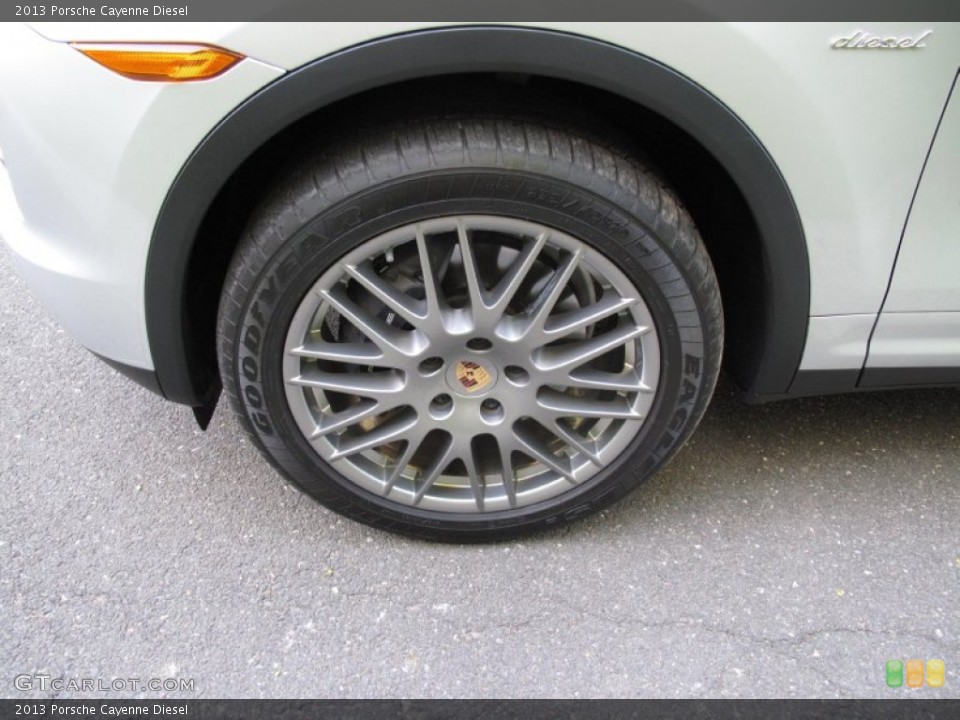 2013 Porsche Cayenne Diesel Wheel and Tire Photo #80616021