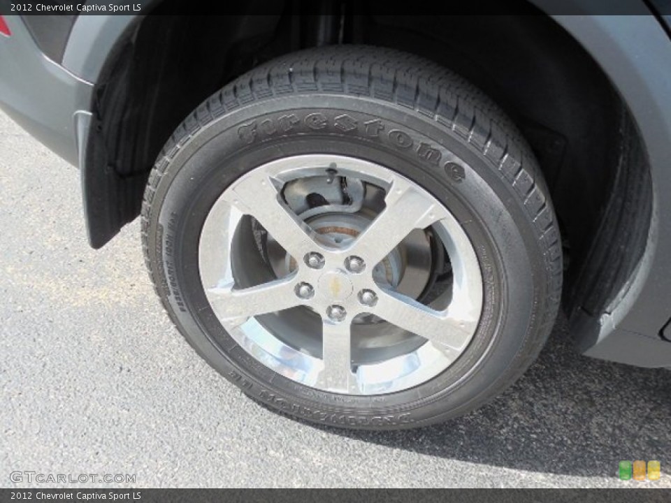 2012 Chevrolet Captiva Sport LS Wheel and Tire Photo #80617192